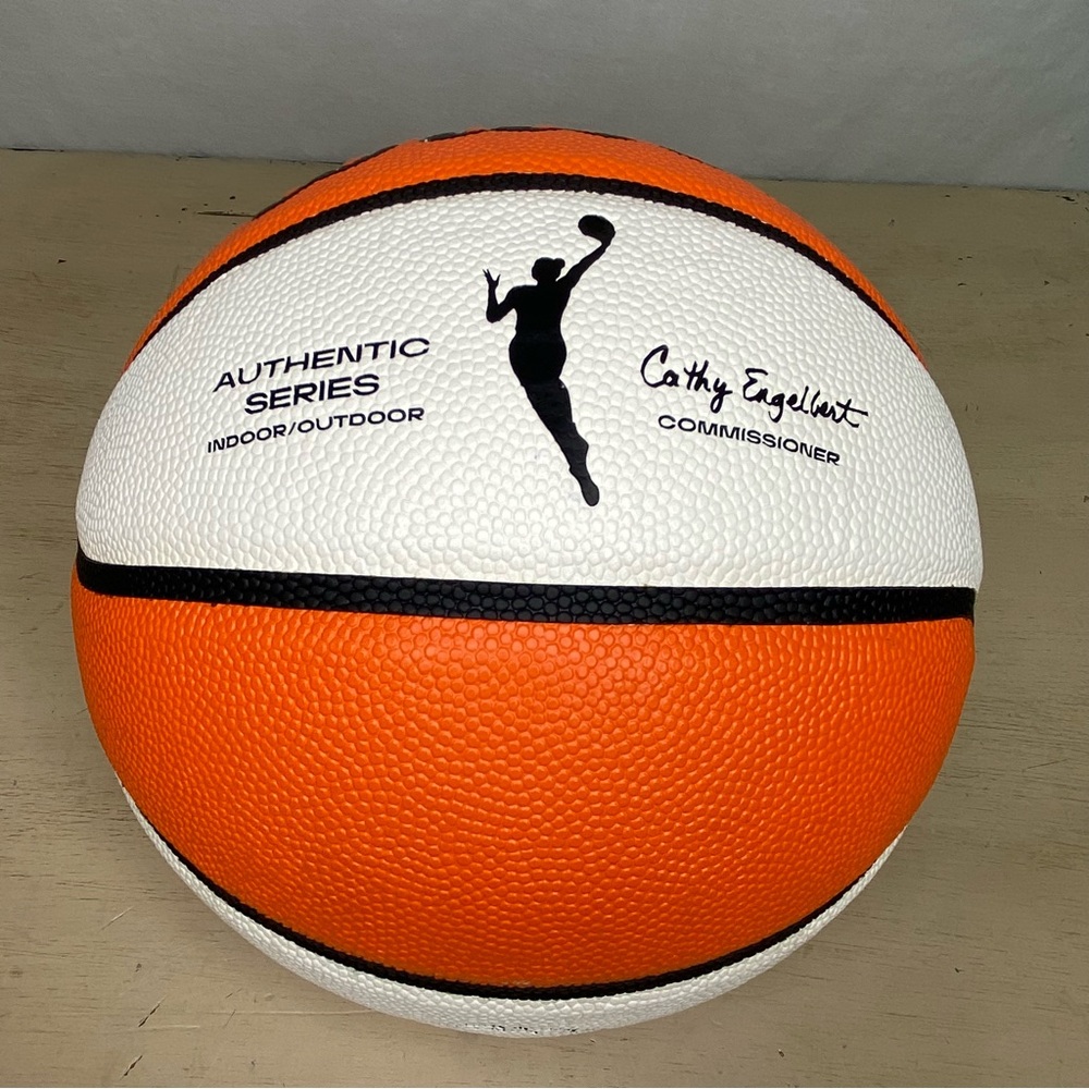 Kayla Thornton Autographed Basketball Size 5” WNBA Golden State Valkyries Ball - Picture 3 of 9